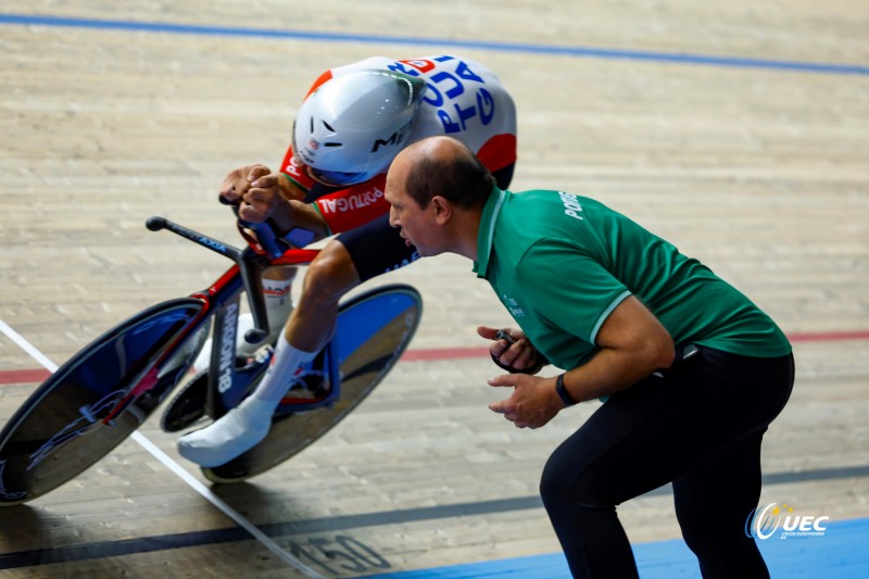 2025 UEC Track Elite European Championships - Zolder  - Day3 - 14/02/2025 - Men?s Individual Pursuit - Ivo Oliveira (POR) - photo Roberto Bettini/SprintCyclingAgency?2025